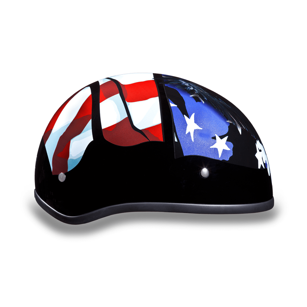 Daytona D.O.T Freedom Cap Helmet - American Legend Rider