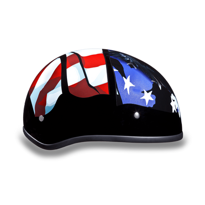 Daytona D.O.T Freedom Cap Helmet - American Legend Rider