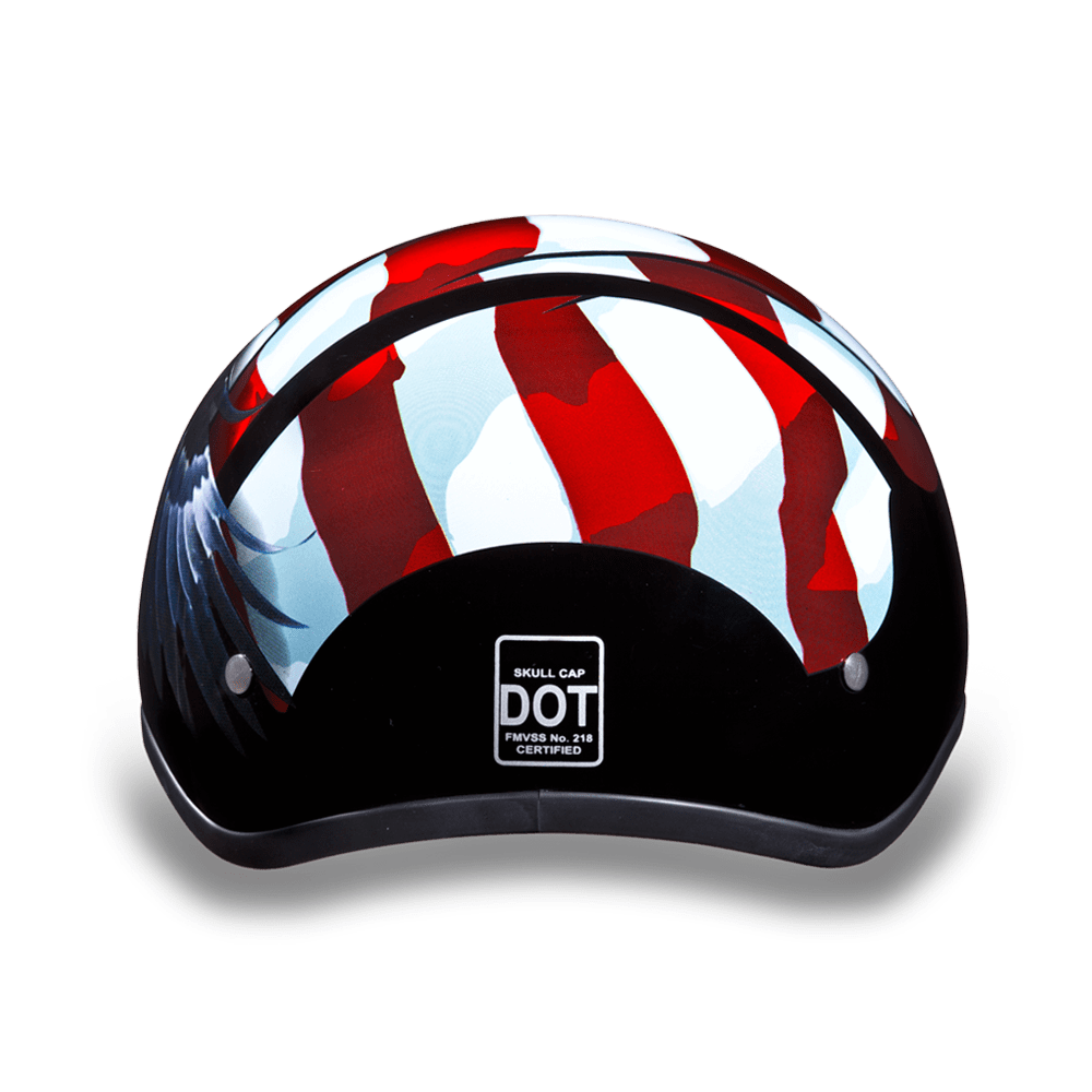 Daytona D.O.T Freedom Cap Helmet - American Legend Rider