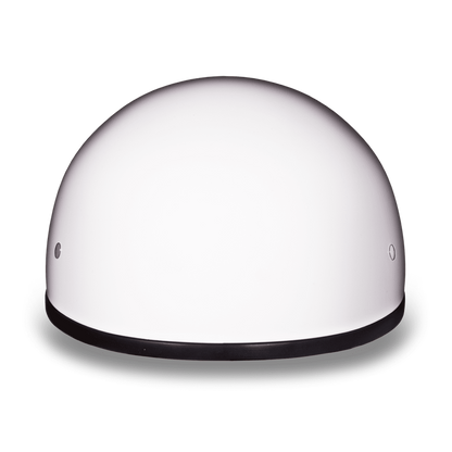 Daytona D.O.T Gloss White Cap Helmet w/o Visor - American Legend Rider
