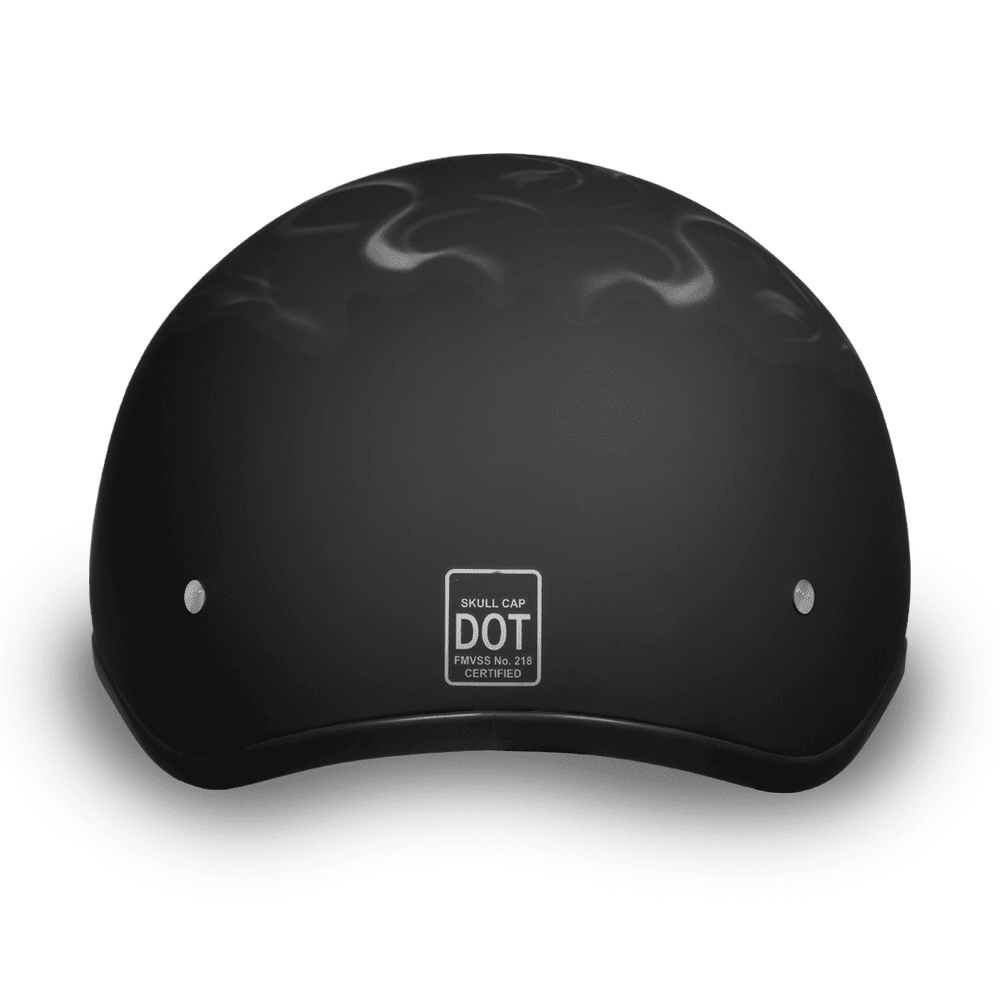 Daytona Helmet D.O.T. Piston Skull Cap Helmet - American Legend Rider