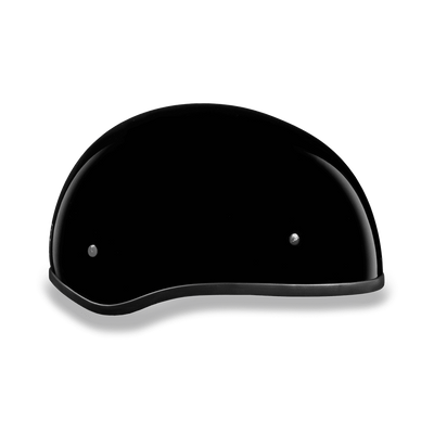 Daytona D.O.T Gloss Black Cap Helmet w/o Visor - American Legend Rider