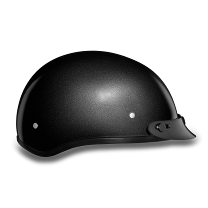 Daytona D.O.T Metal Grey Cap Helmet - American Legend Rider