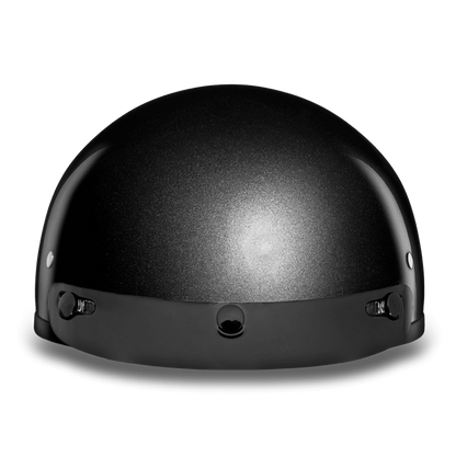 Daytona D.O.T Metal Grey Cap Helmet - American Legend Rider