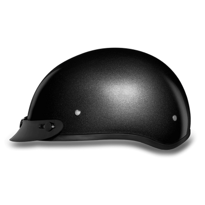Daytona D.O.T Metal Grey Cap Helmet - American Legend Rider