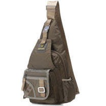 Mens Arrowhead Crossbody Bag in Army Green