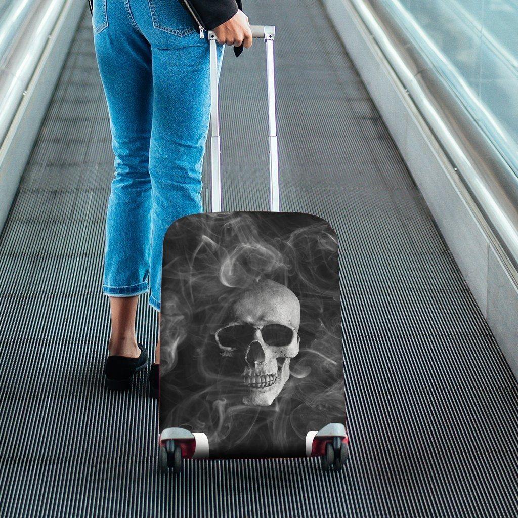 Smoked Skull Luggage Cover - American Legend Rider