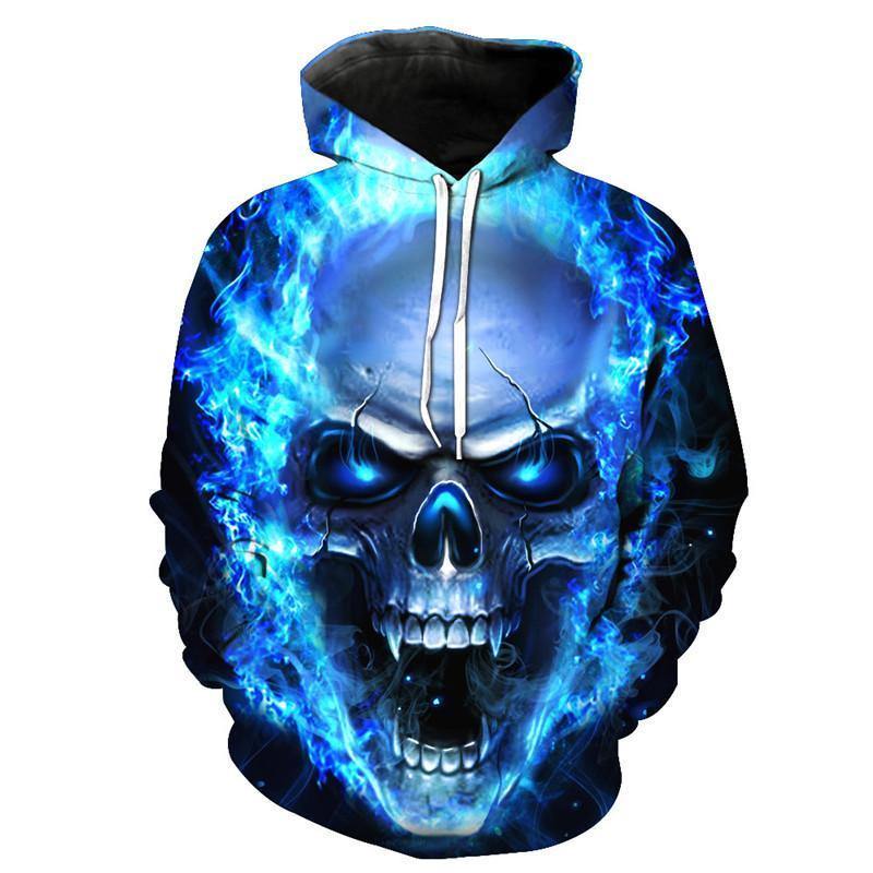 Death Skull Hoodie - American Legend Rider