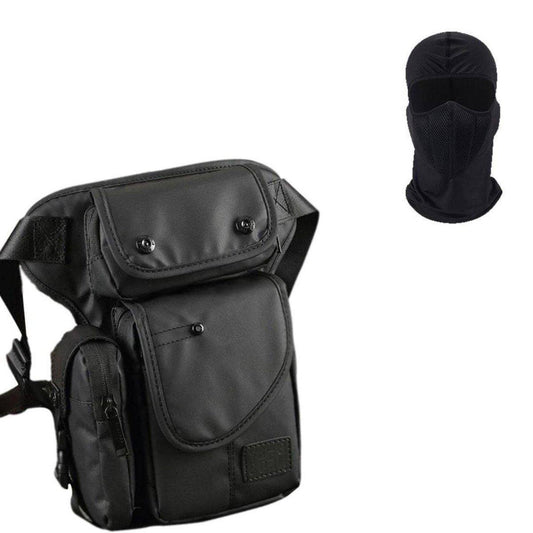 High Quality Multi-Function Leg Bag + Free Full Face Mask - American Legend Rider