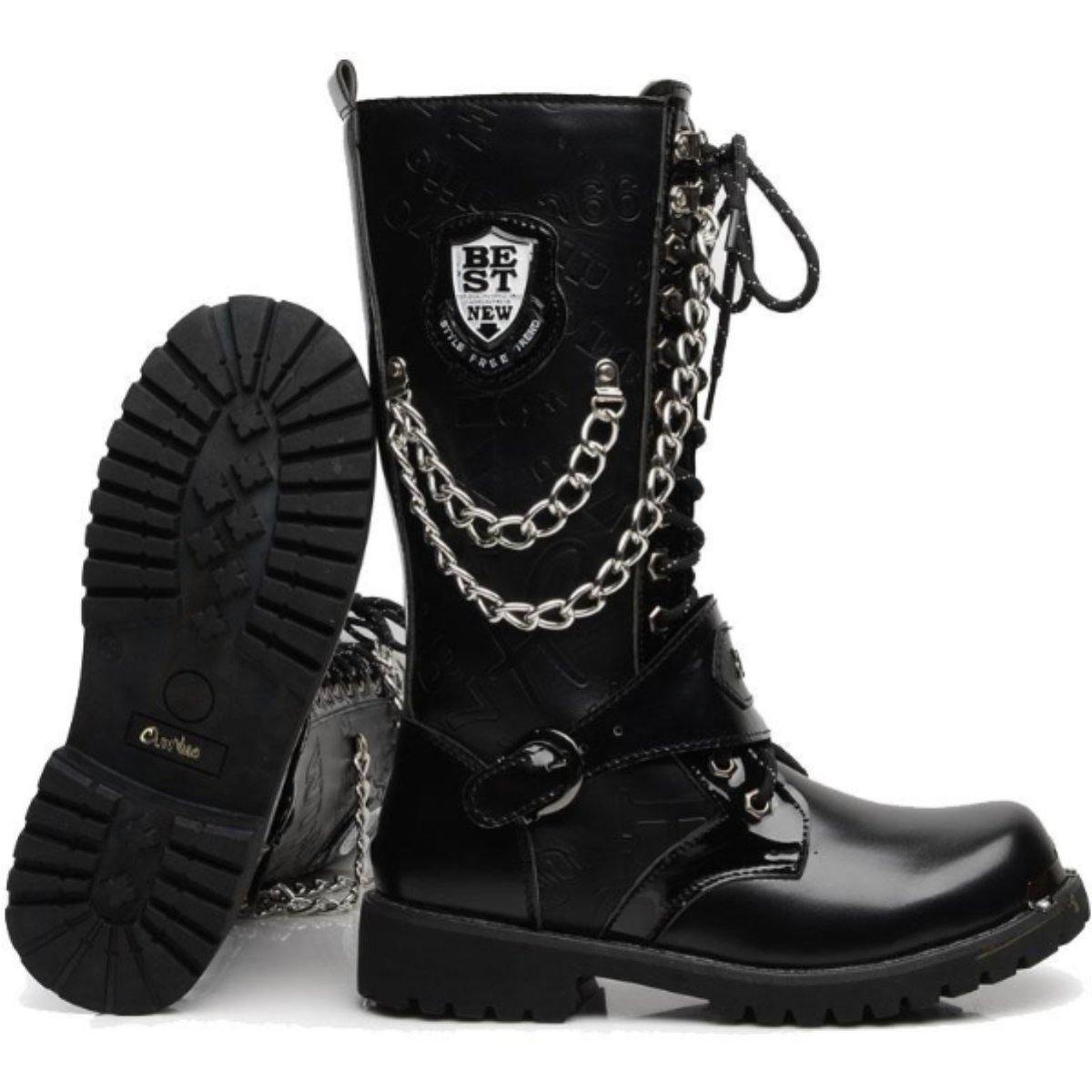 Killer Punk Boots For Bikers - American Legend Rider