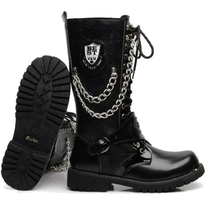 Killer Punk Boots For Bikers - American Legend Rider