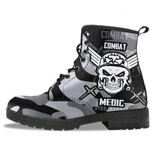 Badass Combat Medic Boots for Bikers - American Legend Rider