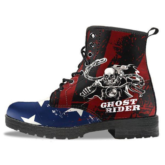 Cool Ghost Rider Boots - American Legend Rider