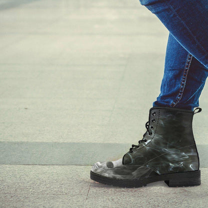 Smoked Skull Boots - American Legend Rider