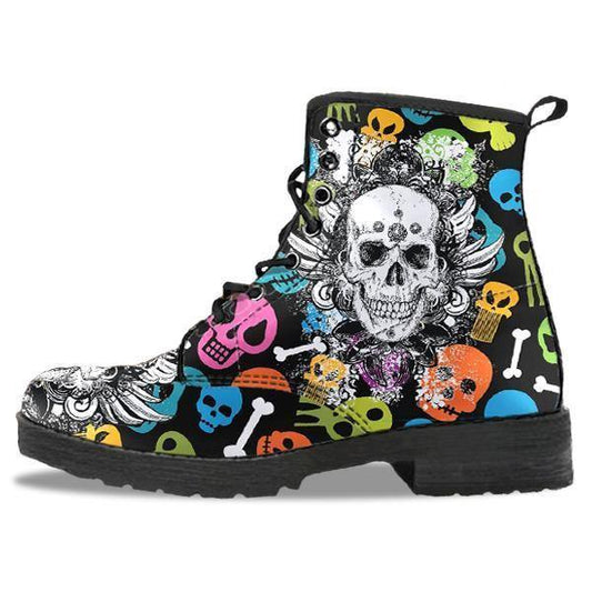 Colorful Punk Boots - American Legend Rider