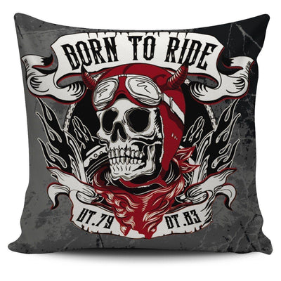 Born to Ride Pillow Cover - American Legend Rider