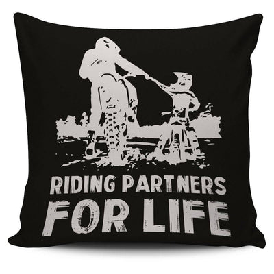 Riding Partners For Life Pillow Cover - American Legend Rider