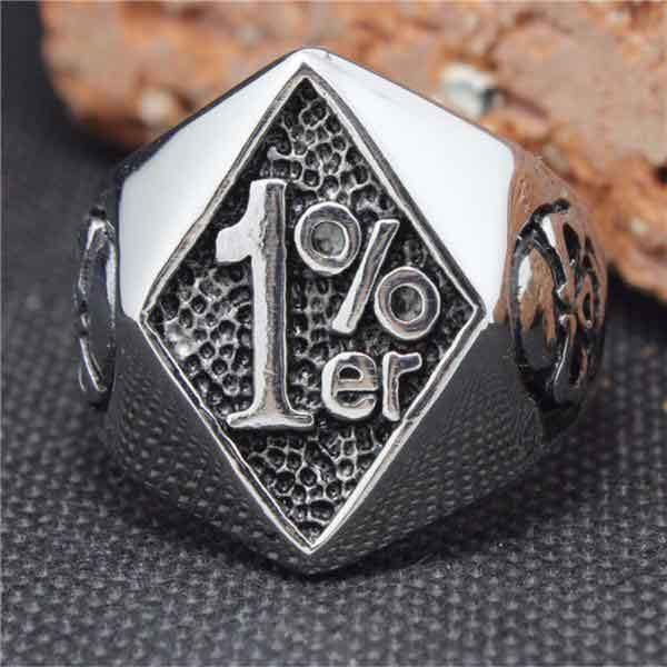 1%ER Man Ring - 15% Off! | American Legend Rider