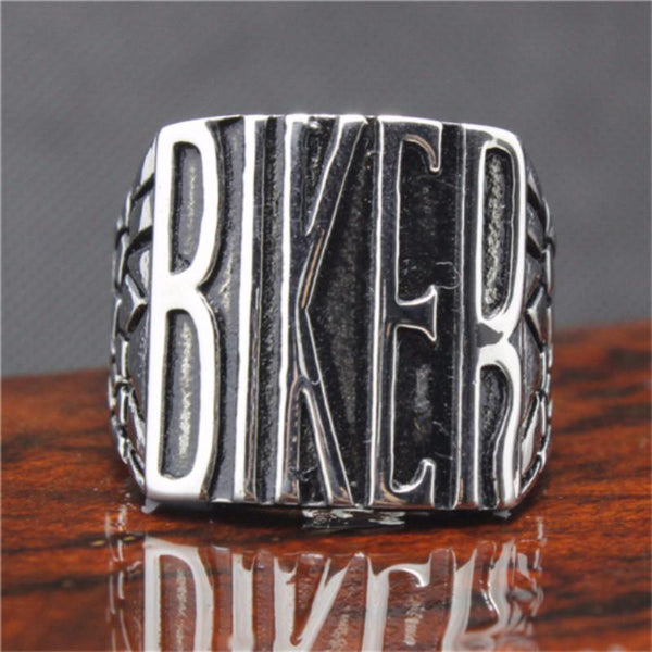 Biker sales rings shop