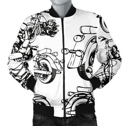 Premium Biker Bomber Jacket - American Legend Rider