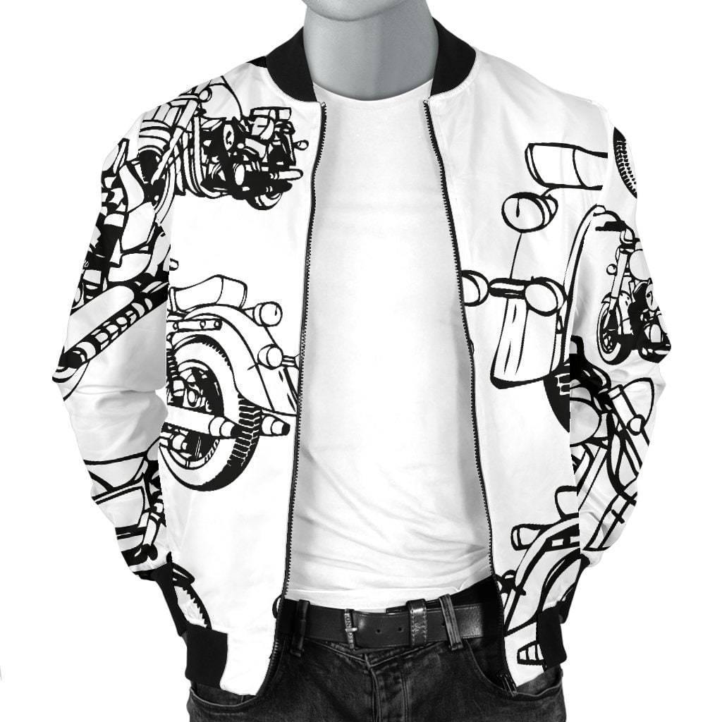 Premium Biker Bomber Jacket - American Legend Rider