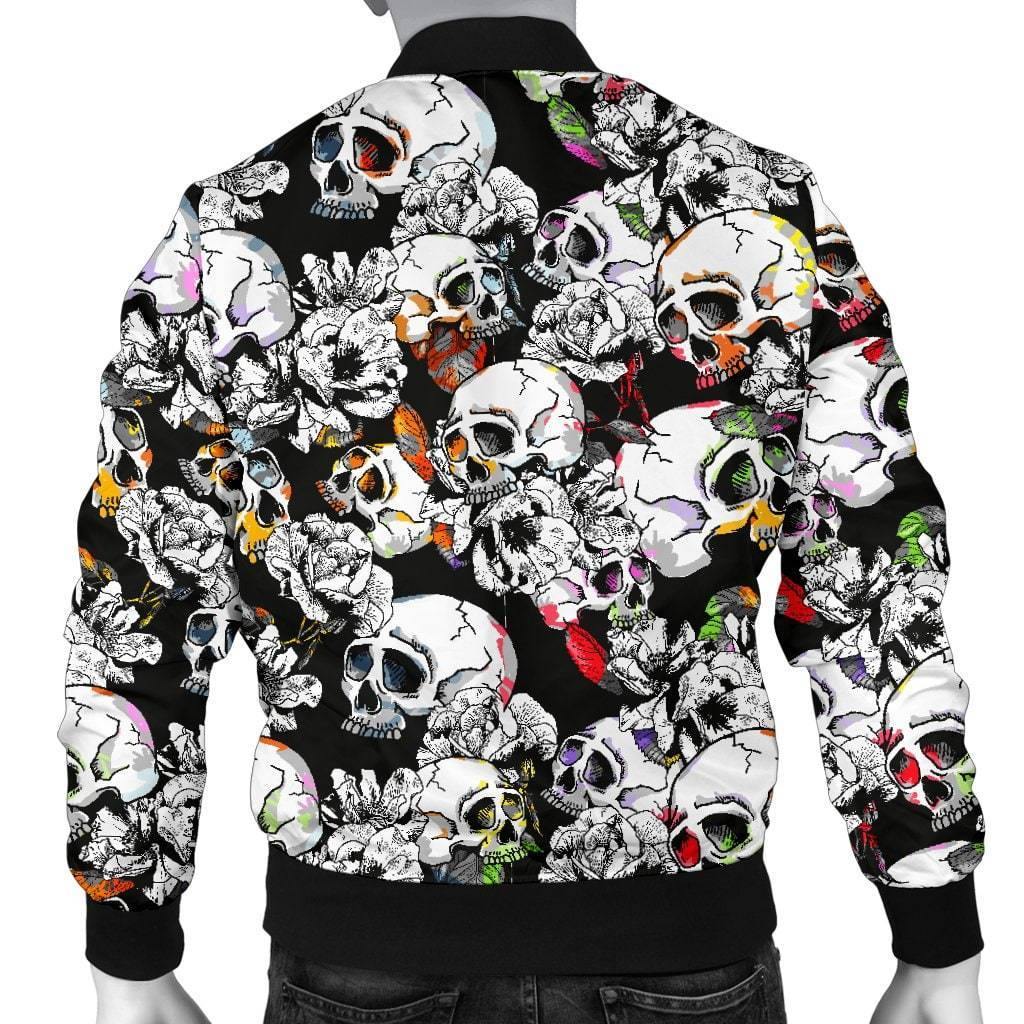 MILKBOY SKULL BOMBER ジャケット Premium Skulls Bomber Jacket - American Legend Rider