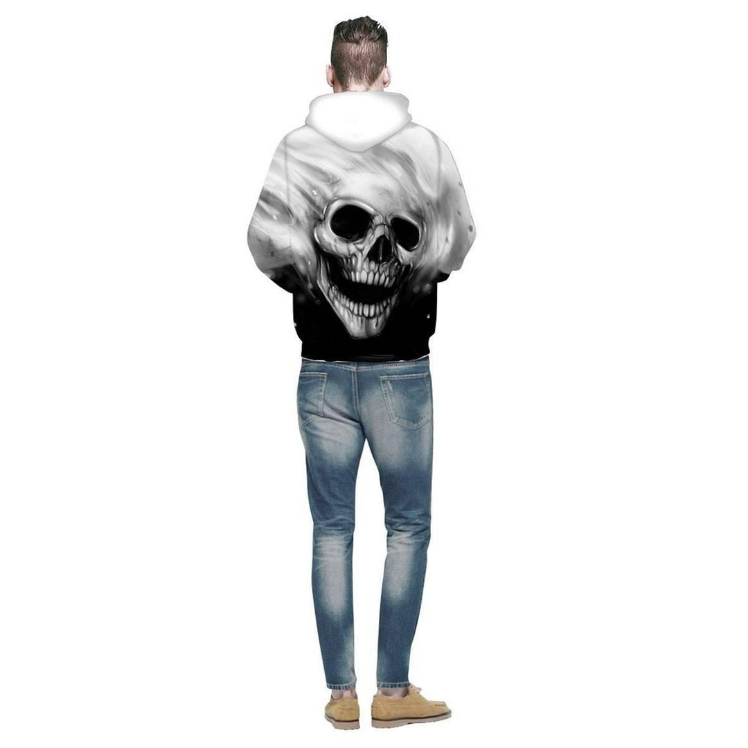 ROEN skulls design hoodie vest