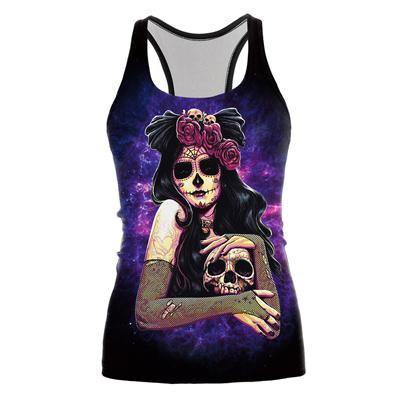 Gothic Lady Tank Top - American Legend Rider