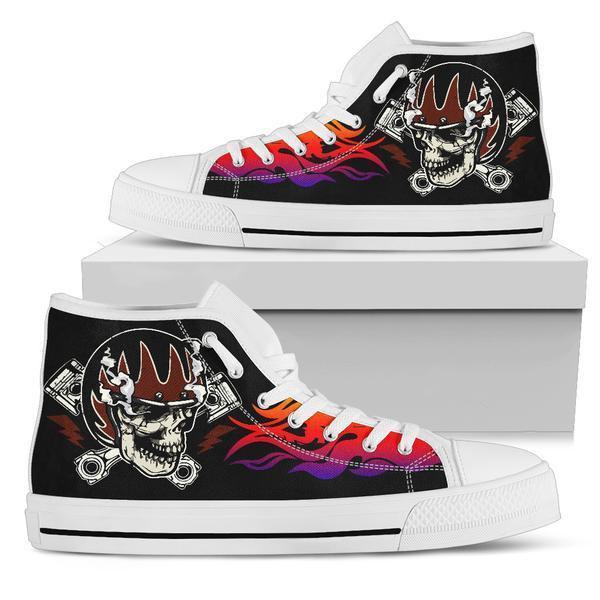 Punk Canvas High Top Shoes - American Legend Rider