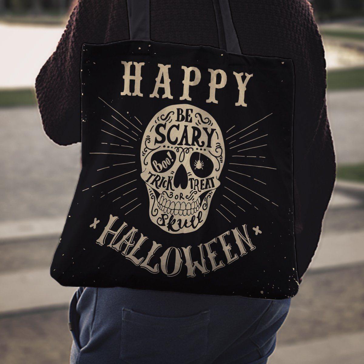 Happy Halloween Tote Bag - American Legend Rider