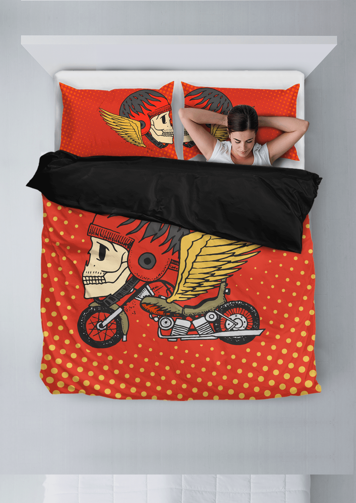 Funky Motorcycle Bedding Sets - American Legend Rider