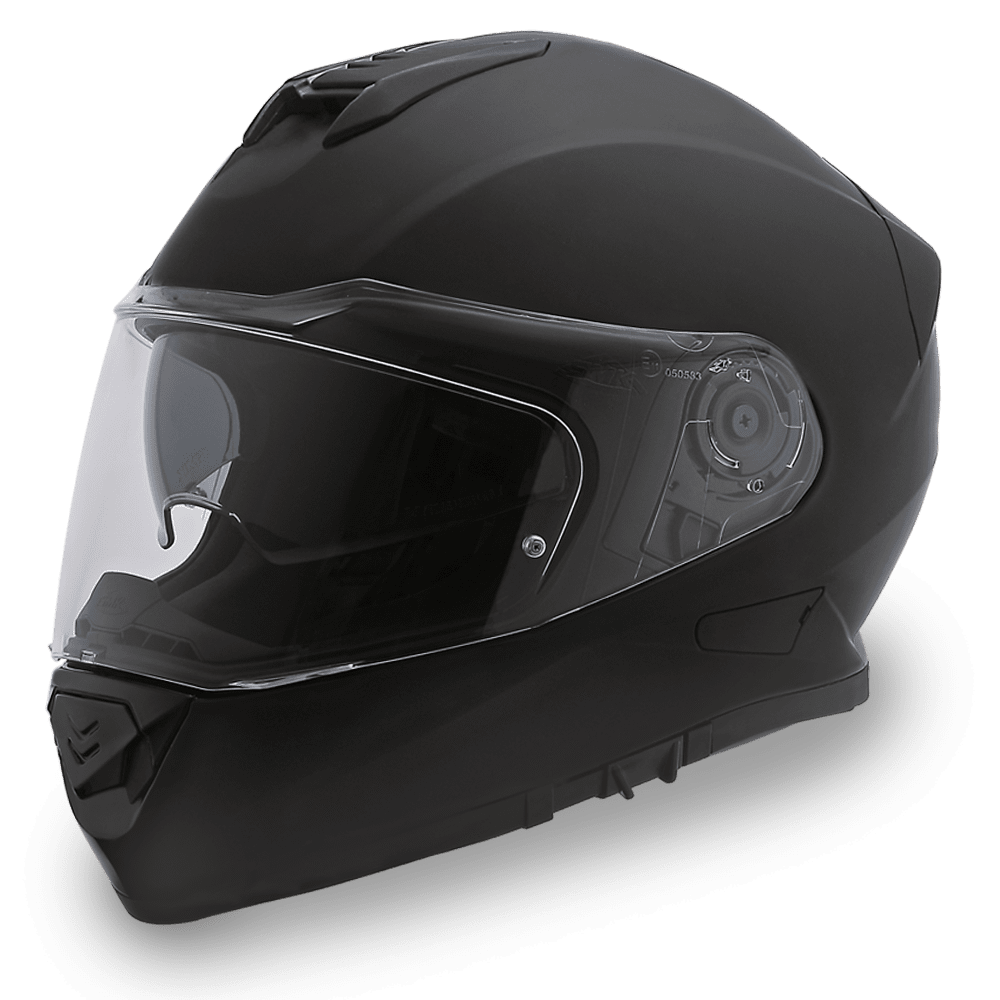 Daytona D.O.T. Bluetooth Ready Glide Modular Helmet, Dull Black