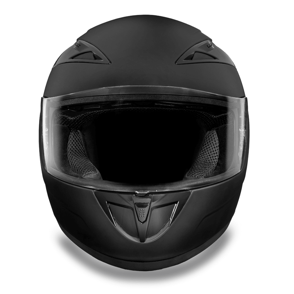 Daytona D.O.T Shadow Dull Black Helmet - American Legend Rider
