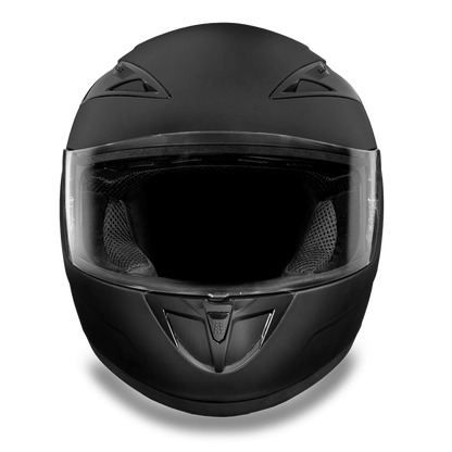 Daytona D.O.T Shadow Dull Black Helmet - American Legend Rider
