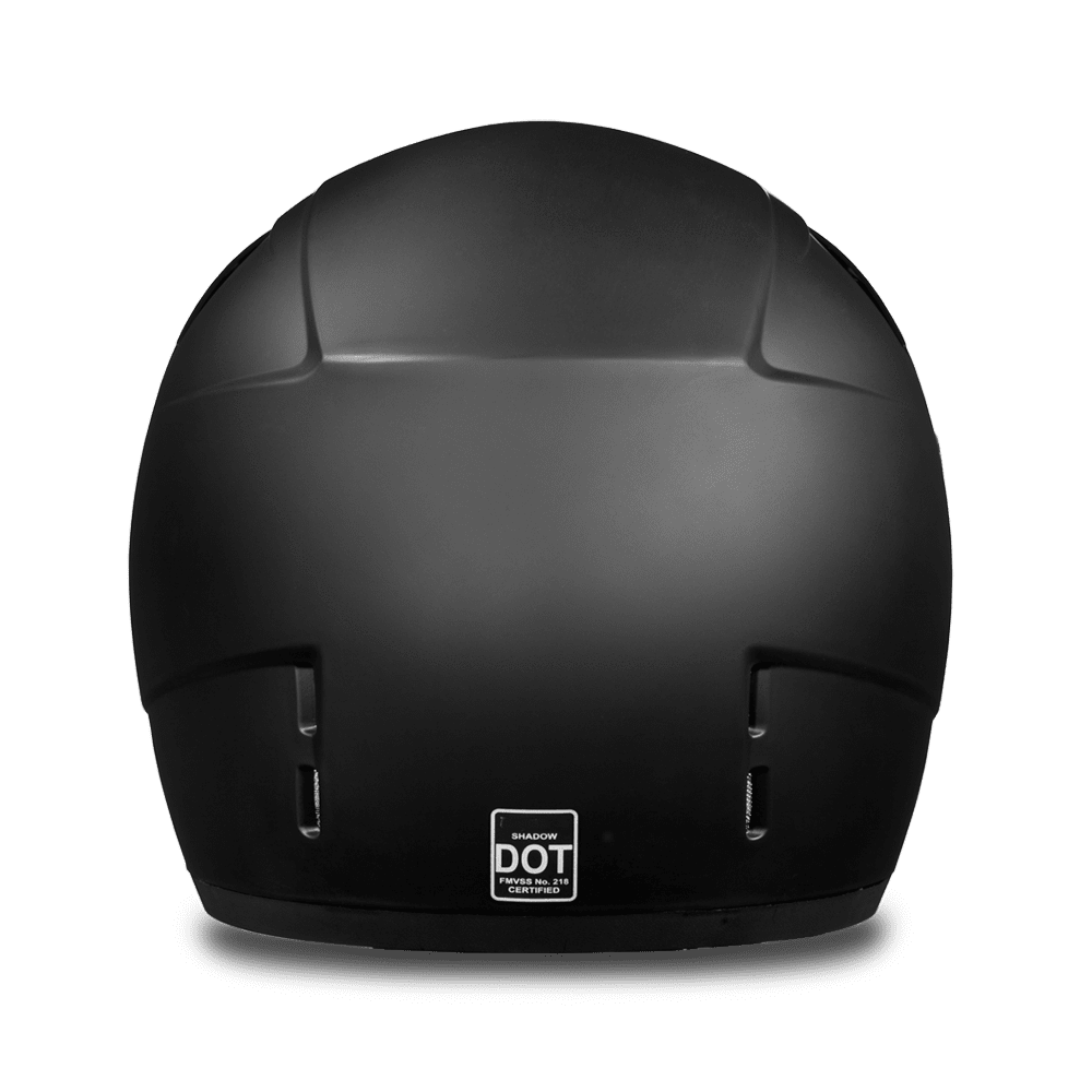 Daytona D.O.T Shadow Dull Black Helmet - American Legend Rider