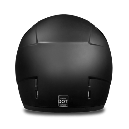 Daytona D.O.T Shadow Dull Black Helmet - American Legend Rider