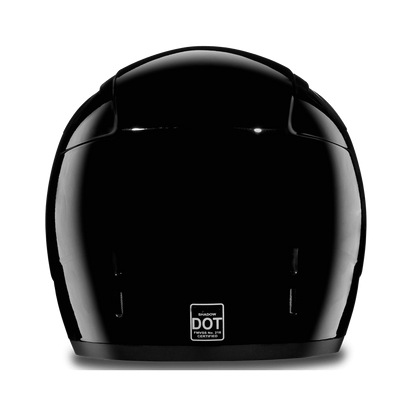 Daytona D.O.T Shadow Glossy Black Helmet - American Legend Rider