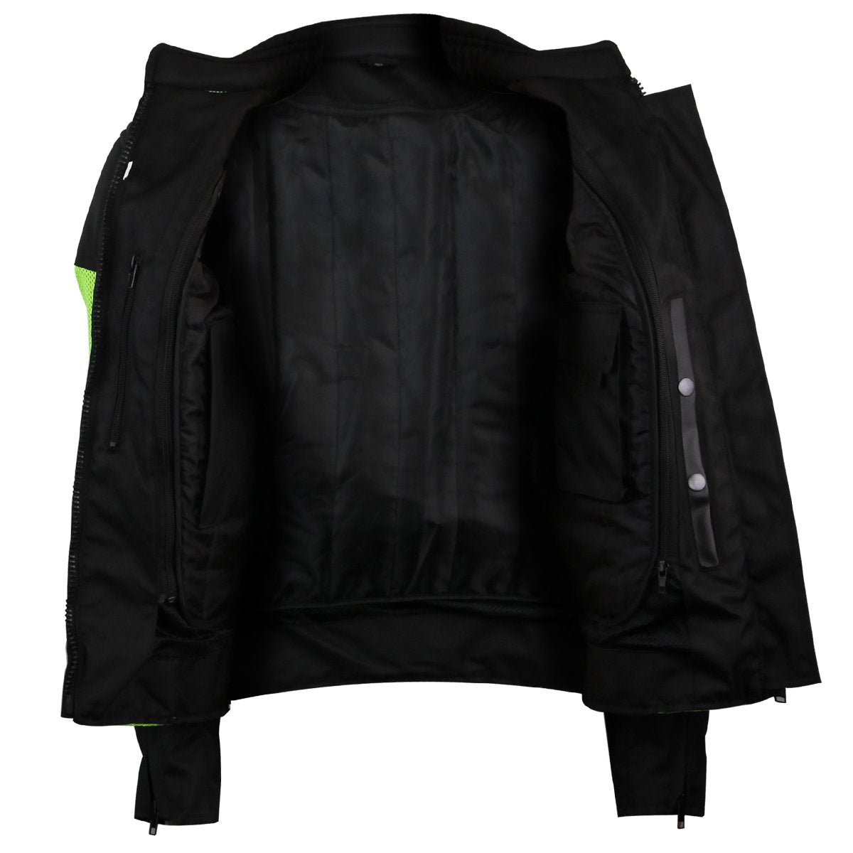 Vance Leather Women's Advanced 3-Season CE Armor Hi-Vis Mesh Motorcycle Jacket