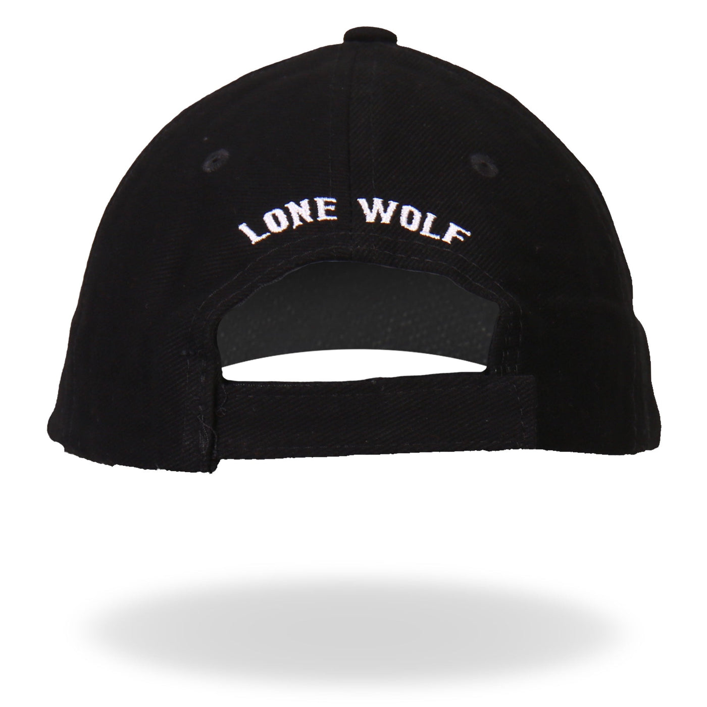 Hot Leathers BCA1030 Lone Wolf No Club Ball Cap