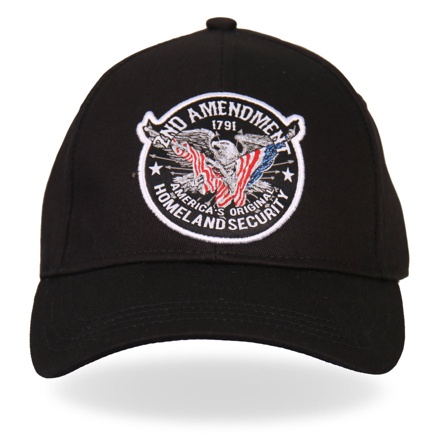 Hot Leathers Eagle 2nd Amendment Ball Cap