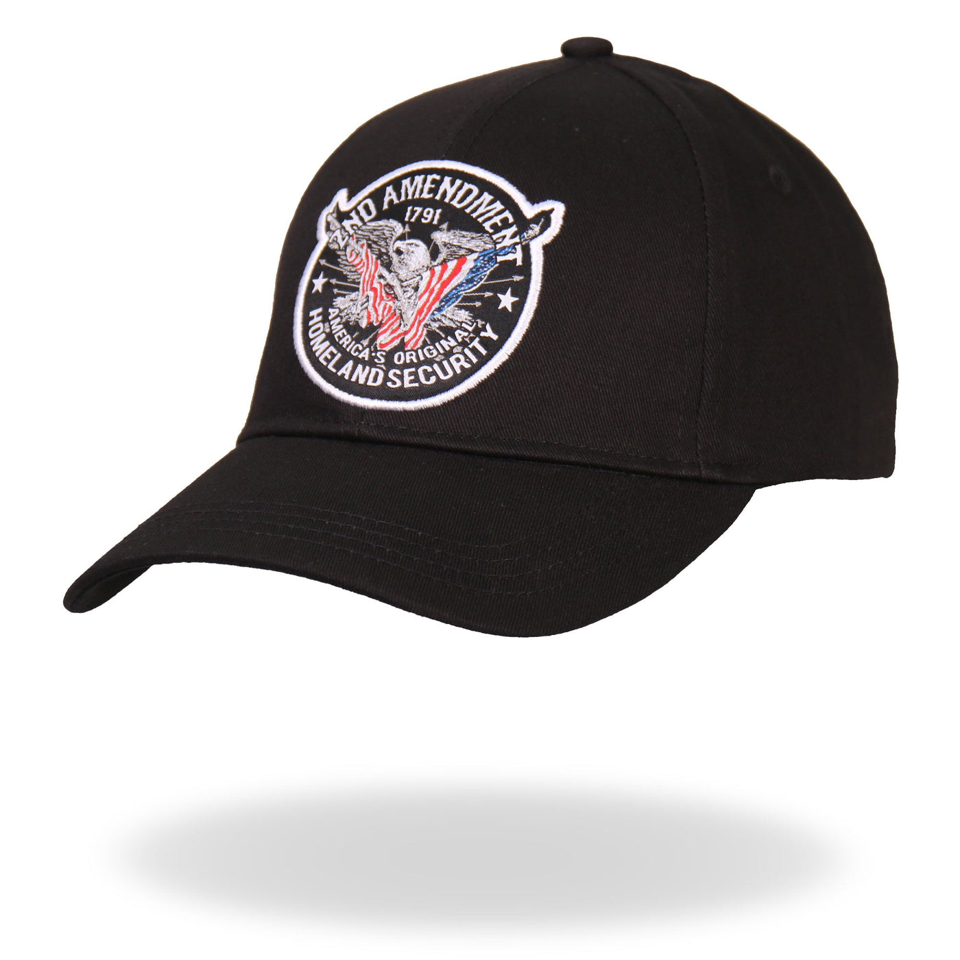 Hot Leathers Eagle 2nd Amendment Ball Cap