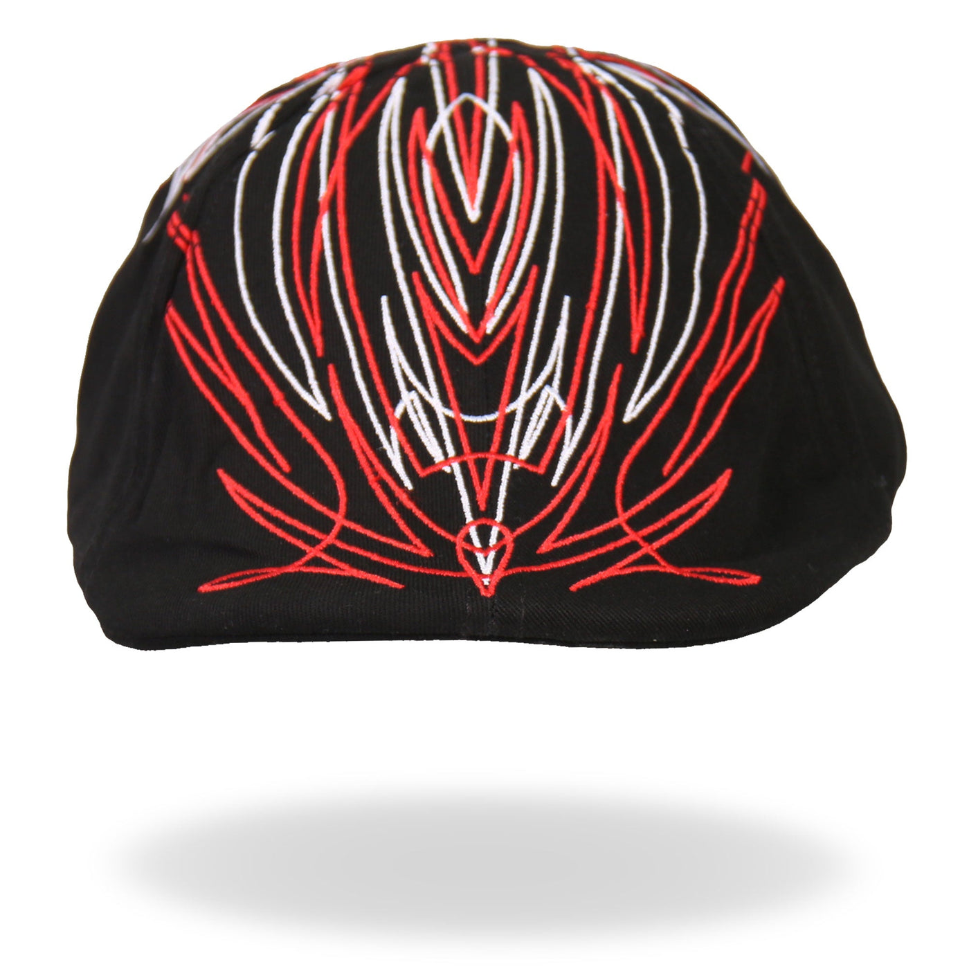 Hot Leathers Pinstripe Proper Pub Cap