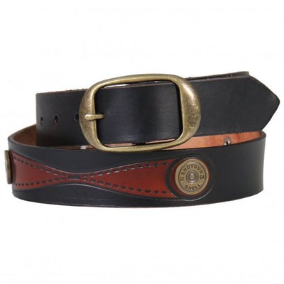 Hot Leathers 12 Gauge Shotgun Shell Leather Belt