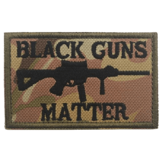 Black Guns Matter Patch, 5cm x 8cm - American Legend Rider