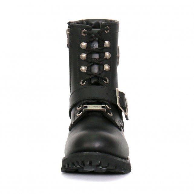 Hot Leathers Women's 7" Tall Logger Boots With Buckle - American Legend Rider