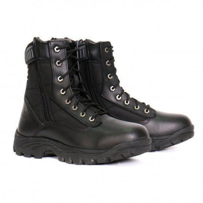 Hot Leathers Military Style W/ Side Zip Boot - American Legend Rider