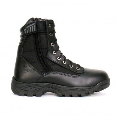 Hot Leathers Military Style W/ Side Zip Boot - American Legend Rider