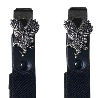Hot Leathers Flying Eagle Motorcycle Riding Pant Clips - American Legend Rider