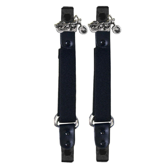 Hot Leathers Motorcycle Riding Pant Clips - American Legend Rider