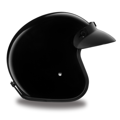 Daytona D.O.T Hi-Gloss Cruiser Black Helmet - American Legend Rider